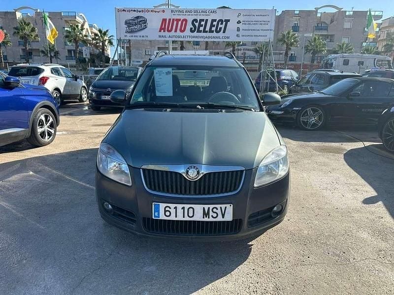 Usado Skoda Roomster 105 CV (77 kW) 2007 Verde Monovolumen