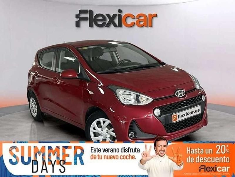 Rojo Usado 2018 Hyundai i10 GO! Utilitario | 8390 € (Buen precio) - Imagen 1/4