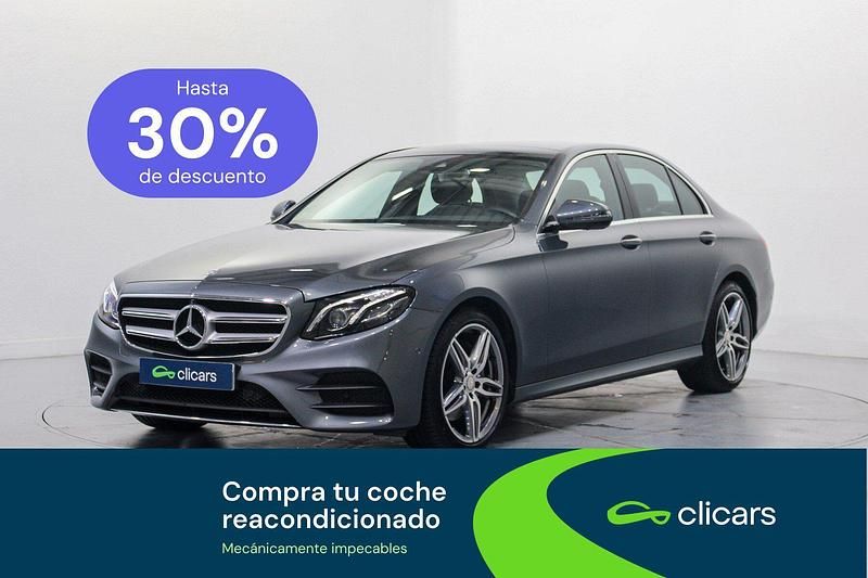 Usado Mercedes E200 184 CV (135 kW) 2016 Negro Berlina
