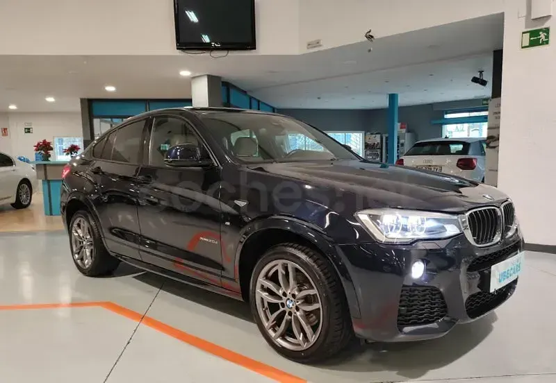 Usado BMW X4 M Sport 190 CV (139 kW) 2017 Azul SUV