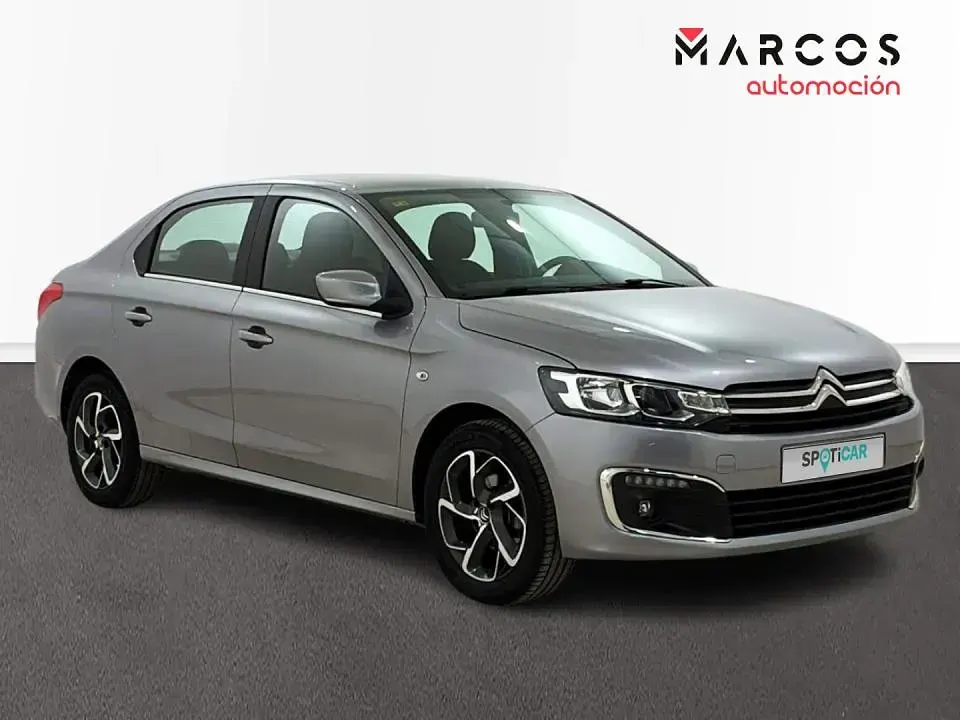 Usado Citroën C-Elysee I PureTech 82 CV (60 kW) 2018 Gris Berlina