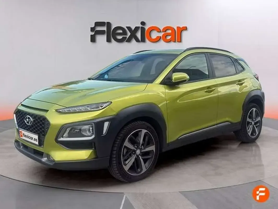 Usado Hyundai Kona Style 177 CV (130 kW) 2019 Verde SUV