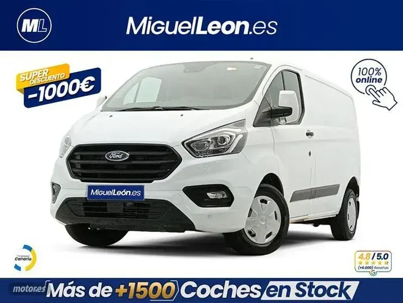 Usado Ford Transit 130 CV (95 kW) 2022 Blanco Van