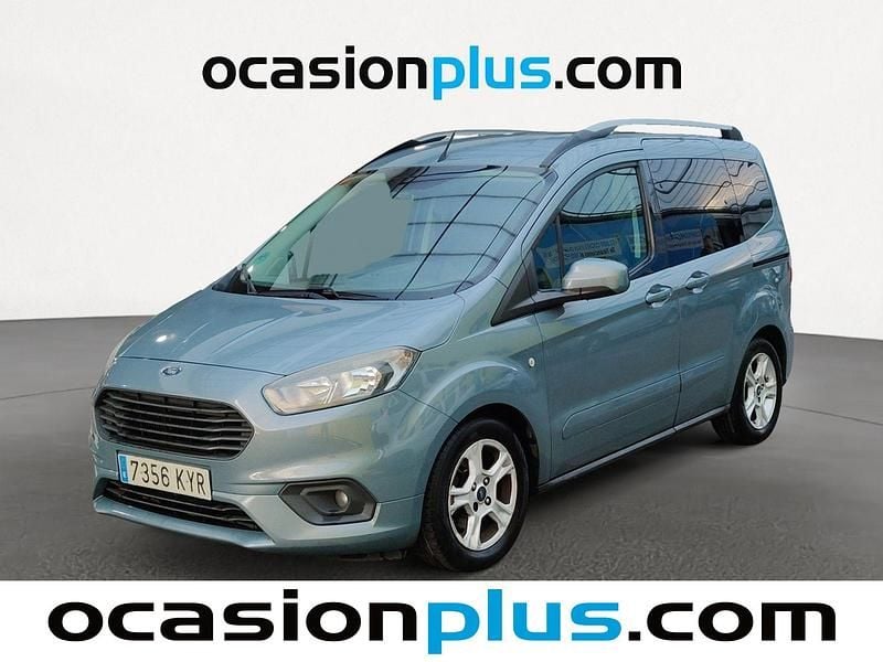 Azul Usado 2019 Ford Tourneo Courier Trend Monovolumen | 11.628 € (Precio justo) - Imagen 1/4