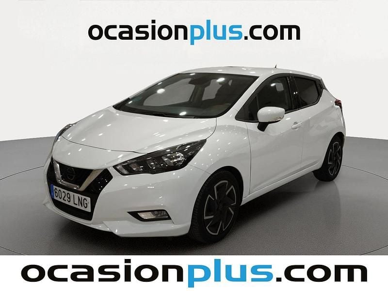 Usado Nissan Micra Acenta 92 CV (67 kW) 2021 Blanco Utilitario