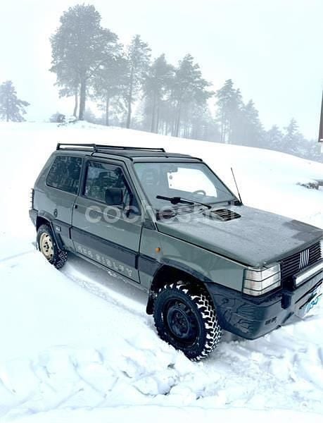 Usado Fiat Panda 4x4 50 CV (36 kW) 1992 Verde Utilitario