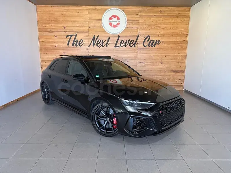 Usado Audi RS3 400 CV (294 kW) 2023 Negro Berlina