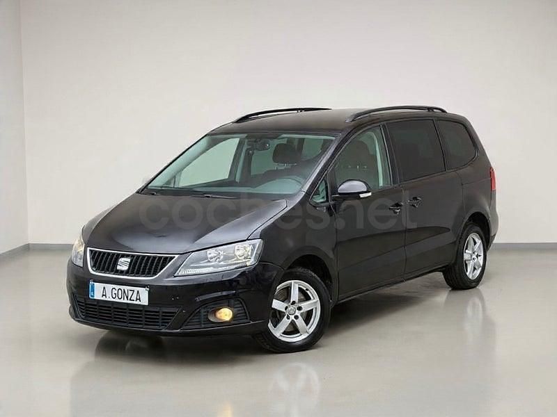 Usado Seat Alhambra Ecomotive 140 CV (102 kW) 2012 Negro Monovolumen