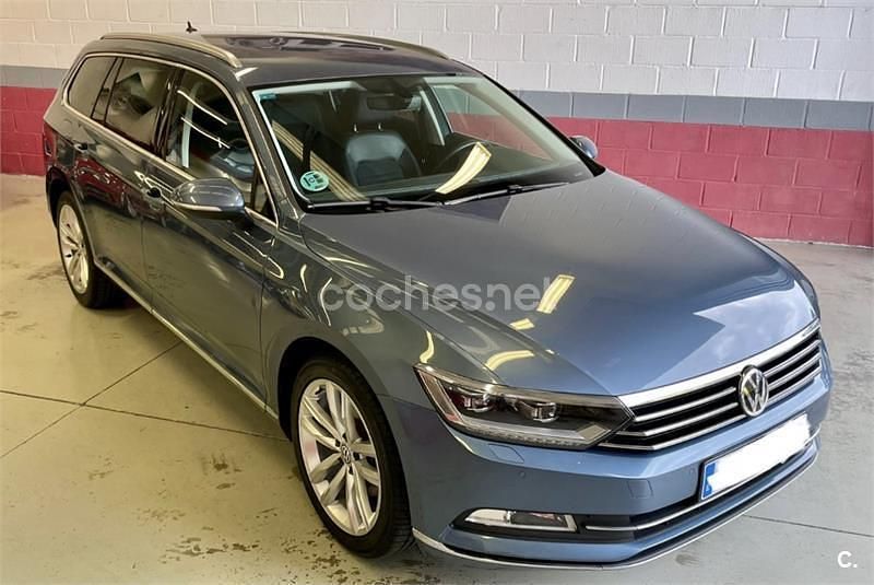 Azul Usado 2016 VW Passat Sportline Familiar | 13.300 € (Buen precio) - Imagen 1/4