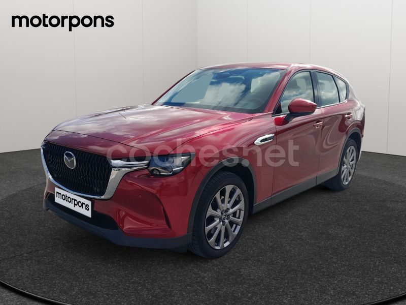 Rojo Usado 2024 Mazda CX-60 SUV | 45.900 € (Precio justo) - Imagen 1/4