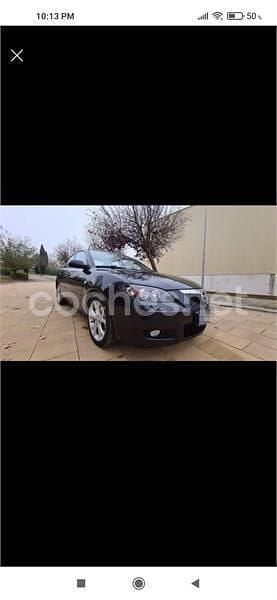 Usado Mazda 3 Active 109 CV (80 kW) 2006 Negro Berlina
