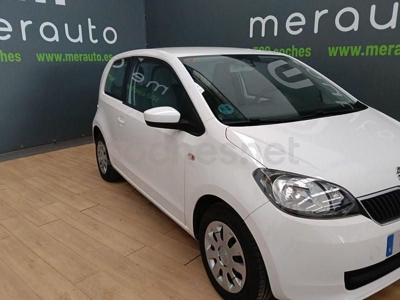 Usado Skoda Citigo Active 60 CV (44 kW) 2013 Blanco Utilitario