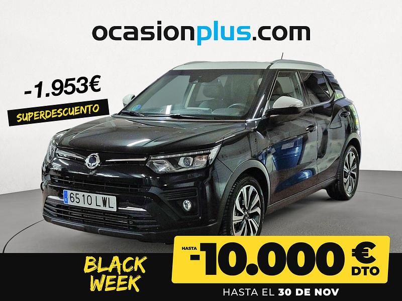 Negro Usado 2022 Ssangyong (KGM) Tivoli Limited SUV | 21.490 € - Imagen 1/4
