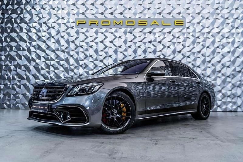 Usado Mercedes S63 AMG AMG 612 CV (450 kW) 2018 Gris Berlina