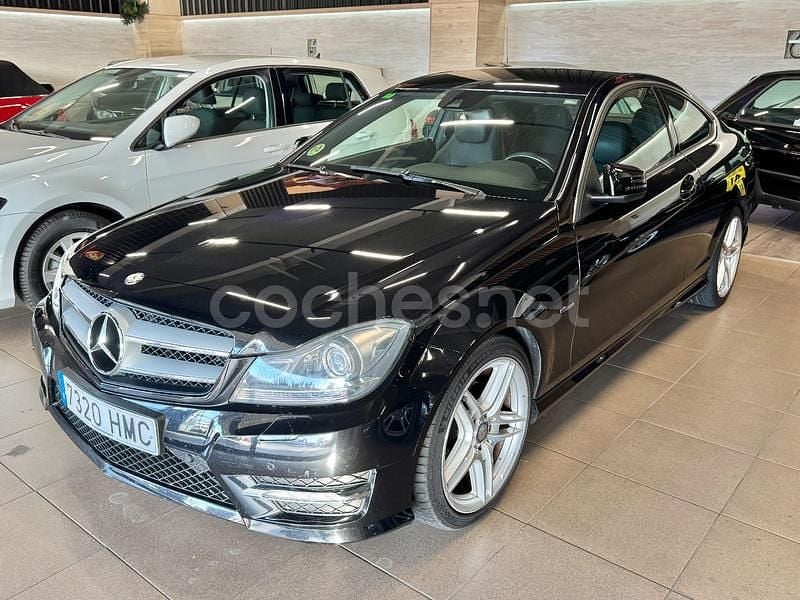 Negro Usado 2012 Mercedes C220 Coupe | 14.990 € (Precio justo) - Imagen 1/4