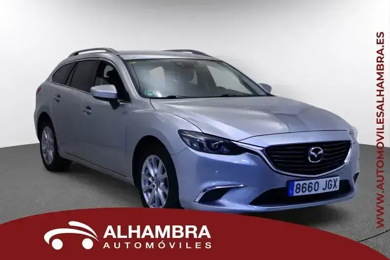 Usado Mazda 6 Style+ 150 HP (110 kW) 2015 Cinzento Carrinha