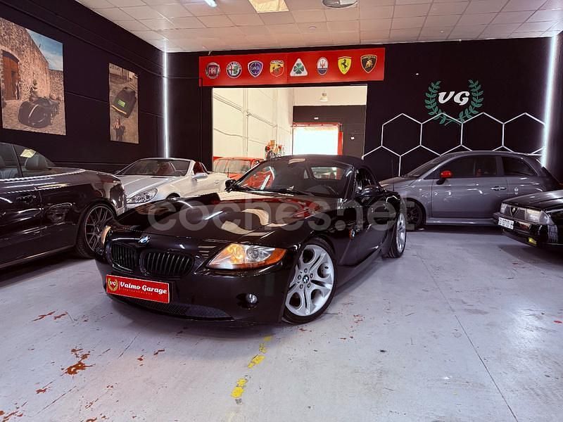 Negro Usado 2004 BMW Z4 Sport Line Descapotable | 13.900 € (Precio justo) - Imagen 1/4