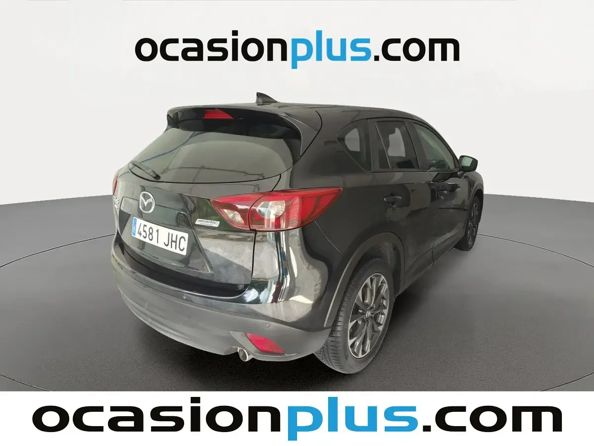 Usado Mazda CX-5 Luxury 150 CV (110 kW) 2015 Negro SUV