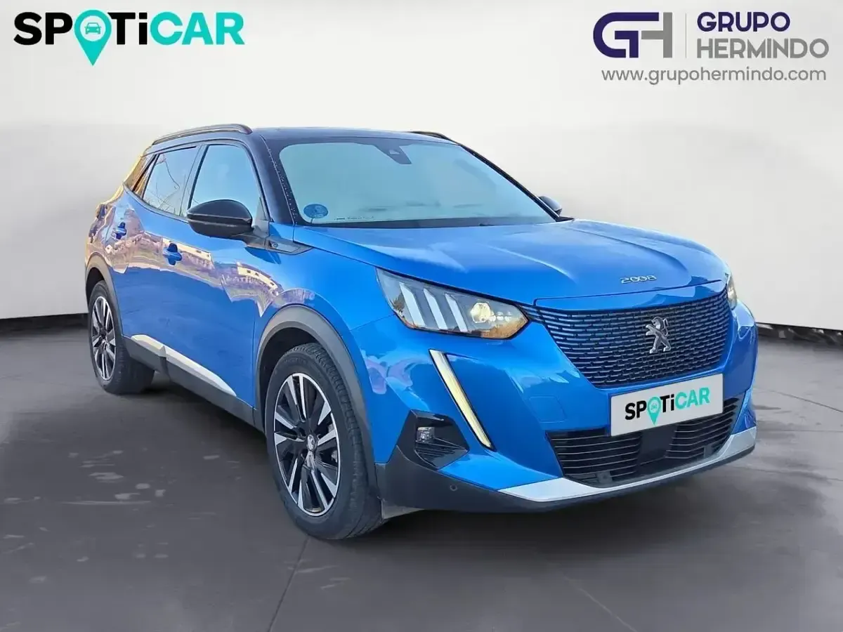 Occasion Peugeot e-2008 GT 100 kW (136 ch) 2020 Bleue SUV
