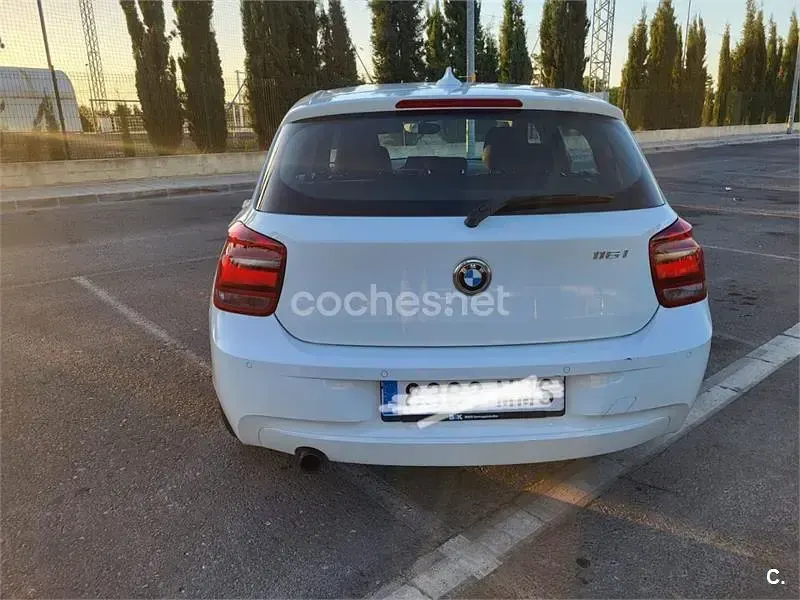 Usado BMW 116 136 CV (100 kW) 2014 Blanco Utilitario