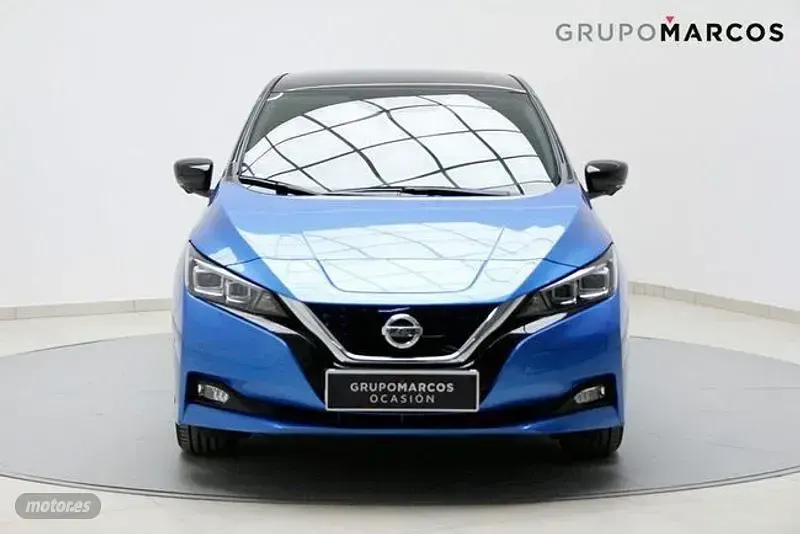 Usado Nissan Leaf Tekna 110 kW (150 CV) 2019 Azul Utilitario
