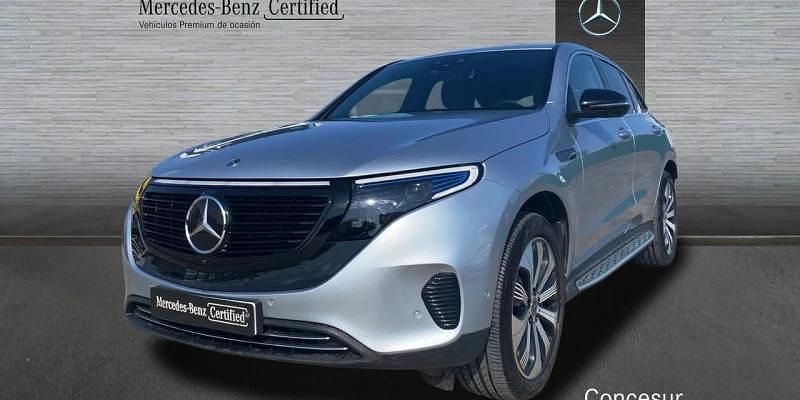 Plateado Usado 2021 Mercedes EQC400 SUV | 38.900 € (Precio justo) - Imagen 1/4