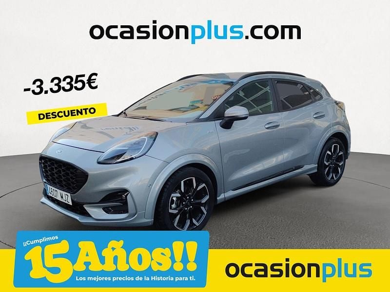 Gris Usado 2023 Ford Puma Gen-E ST-Line X SUV | 18.100 € (Precio justo) - Imagen 1/4