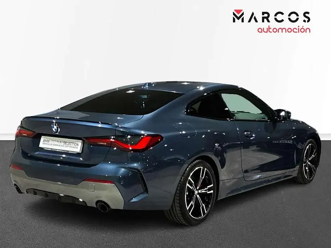 Begagnad BMW 420 Sport Line 190 HK (139 kW) 2024 Blå Sportkupé