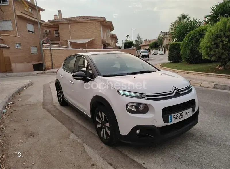 Usado Citroën C3 Business Class 82 CV (60 kW) 2018 Blanco Utilitario
