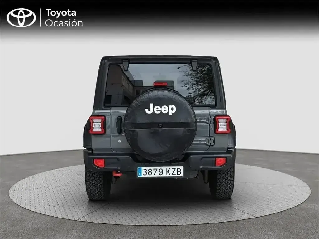 Käytetty Jeep Wrangler Unlimited Rubicon 200 HP (147 kW) 2019 Musta Katumaasturi