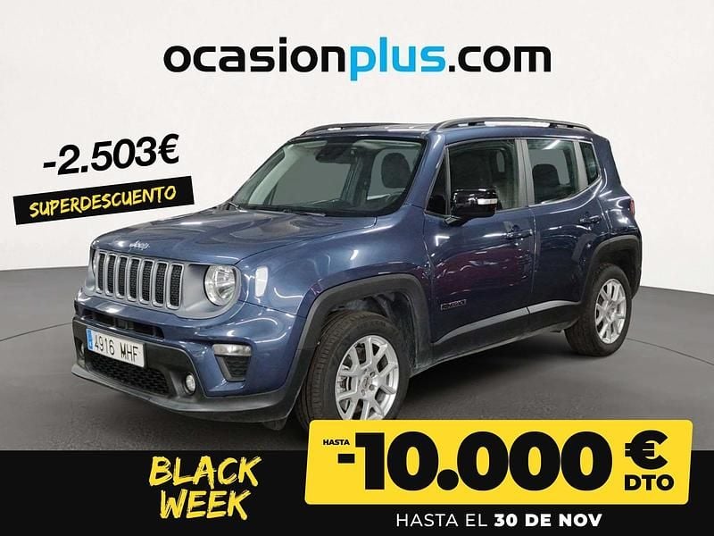 Azul Usado 2023 Jeep Renegade Limited SUV | 18.990 € (Precio justo) - Imagen 1/4