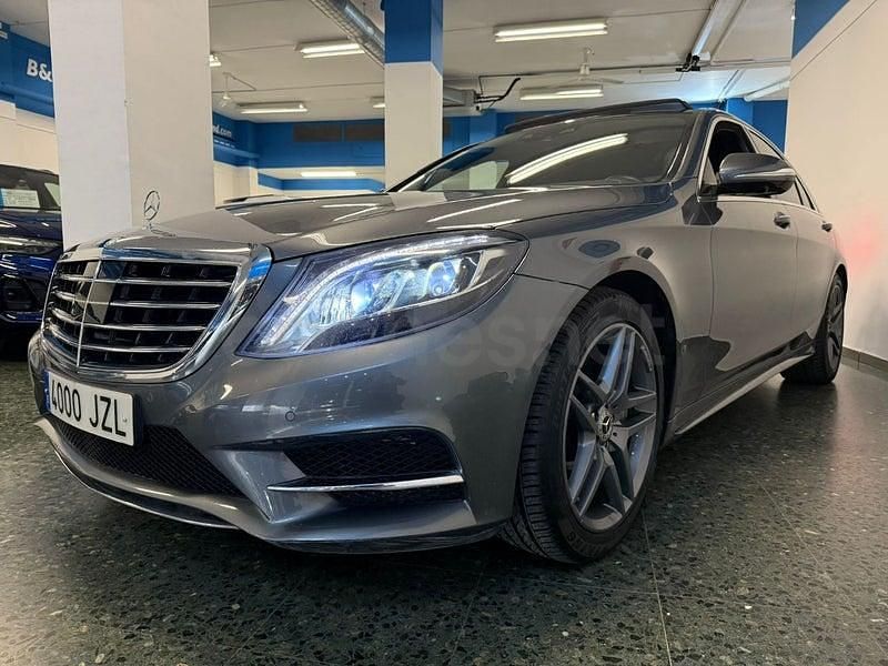 Usado Mercedes S350 258 CV (189 kW) 2017 Gris Berlina