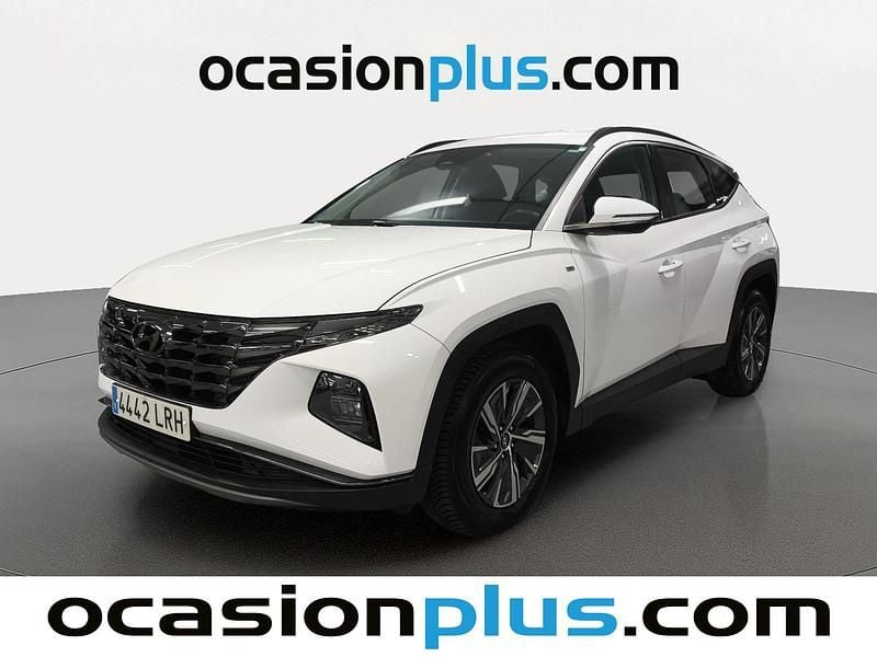 Blanco Usado 2021 Hyundai Tucson SUV | 21.355 € (Buen precio) - Imagen 1/4
