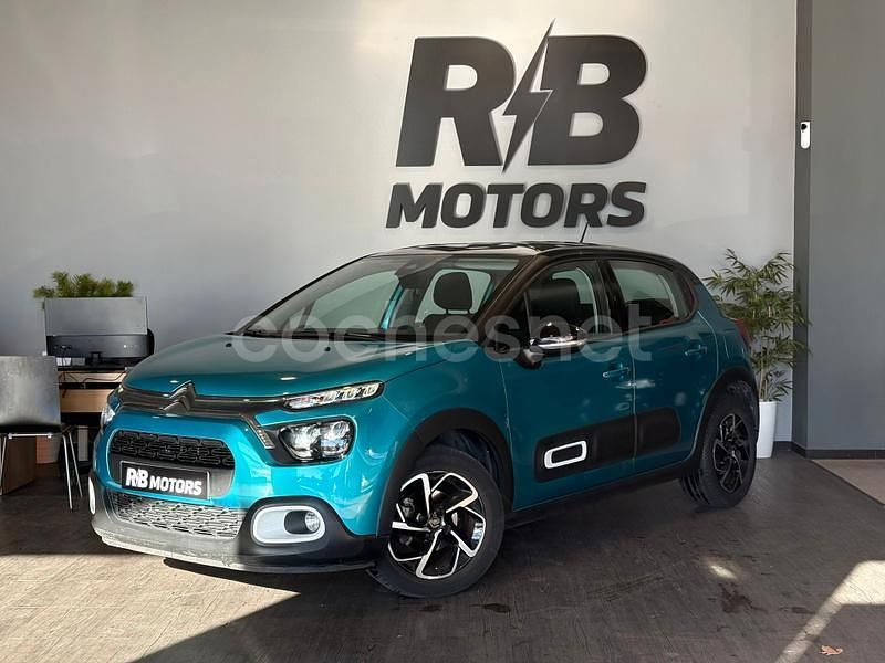 Usado Citroën C3 Feel 83 CV (61 kW) 2020 Azul Berlina