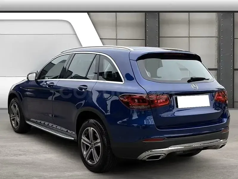 Usado Mercedes GLC200 163 CV (119 kW) 2020 Azul SUV