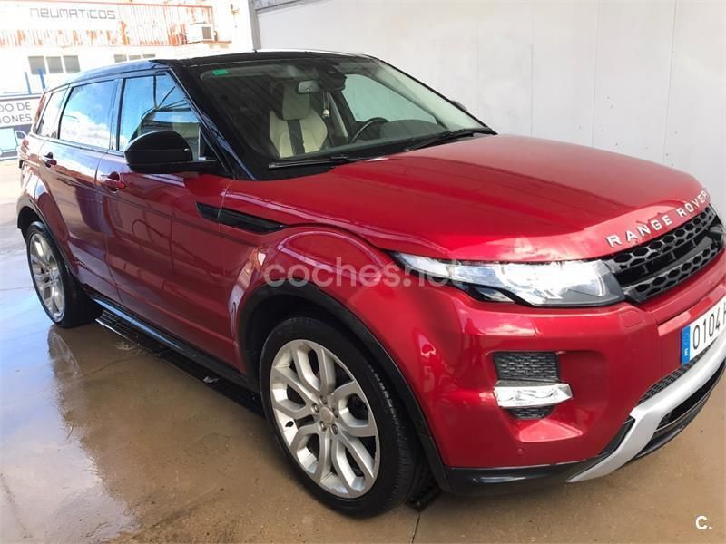 Usado Land Rover Range Rover evoque Dynamic 150 CV (110 kW) 2014 Granate SUV