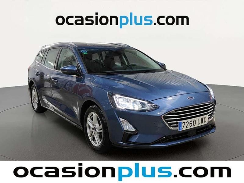 Usado Ford Focus Trend+ 120 CV (88 kW) 2022 Azul Familiar