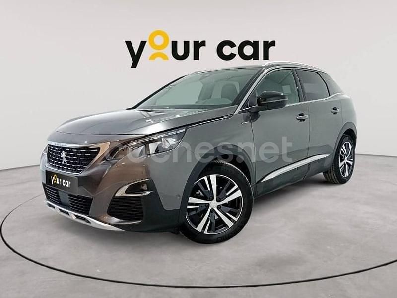 Gris / plata Usado 2020 Peugeot 3008 GT-line SUV | 17.490 € (Precio justo) - Imagen 1/4