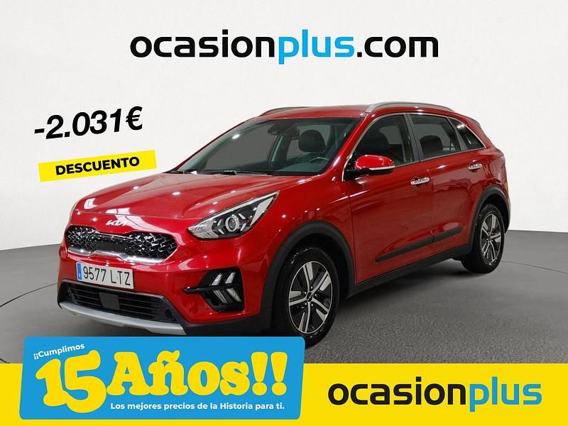 Rojo Usado 2021 Kia Niro SUV | 22.350 € (Caro) - Imagen 1/4