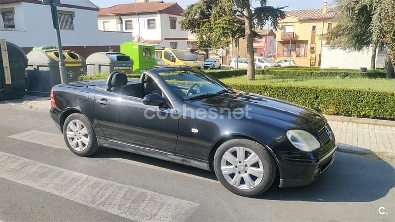Negro Usado 1999 Mercedes SLK200 Descapotable | 4500 € (Buen precio) - Imagen 1/4