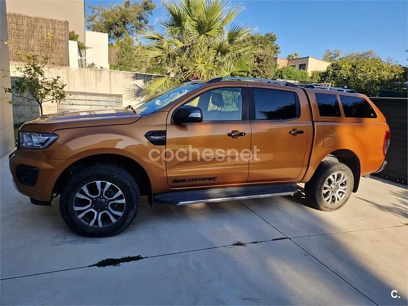 Usado Ford Ranger Wildtrack 213 CV (156 kW) 2019 Naranja Pickup/Camioneta