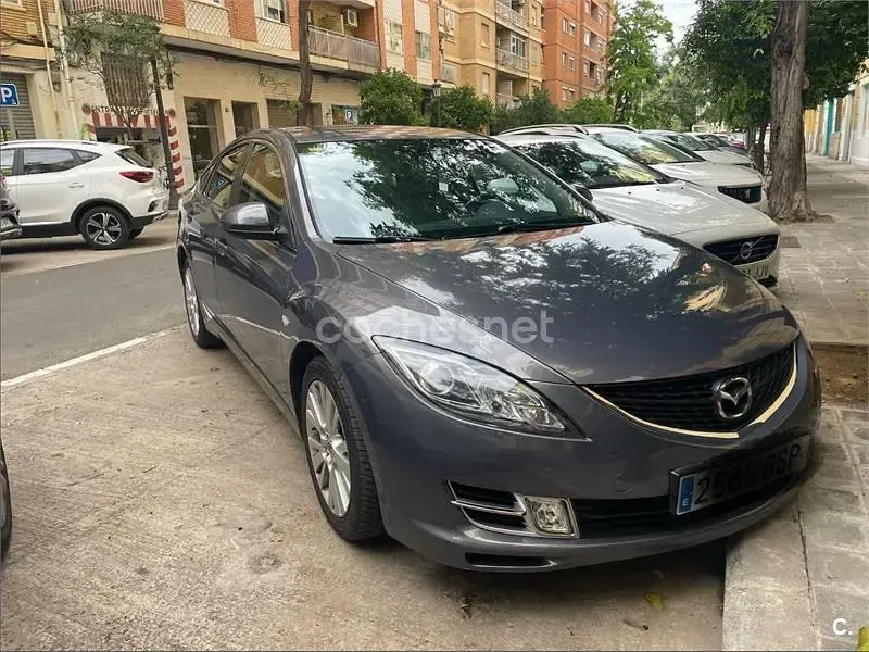 Usado Mazda 6 Active 163 CV (119 kW) 2009 Gris / plata Berlina