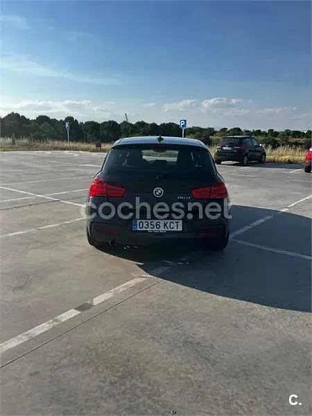 Usado BMW 116 Sport Line 116 CV (85 kW) 2017 Negro Utilitario