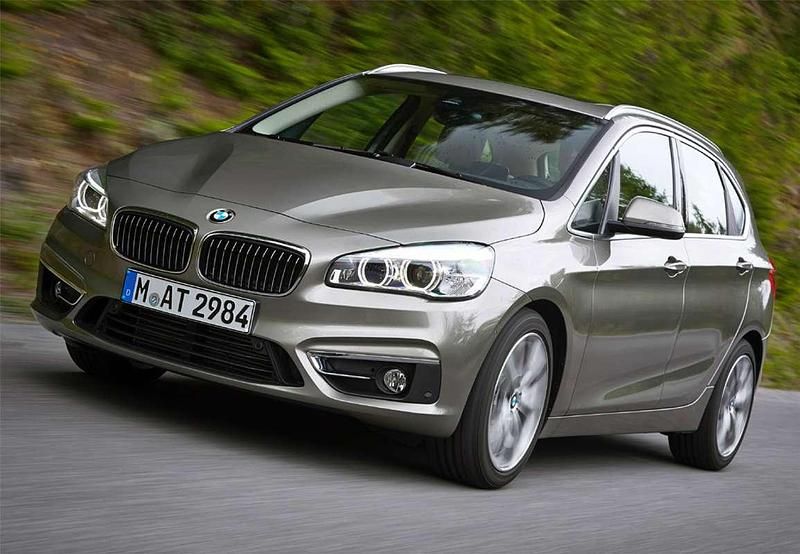 Usado BMW 216 Active Tourer 116 HP (85 kW) 2016 Cinzento Monovolume