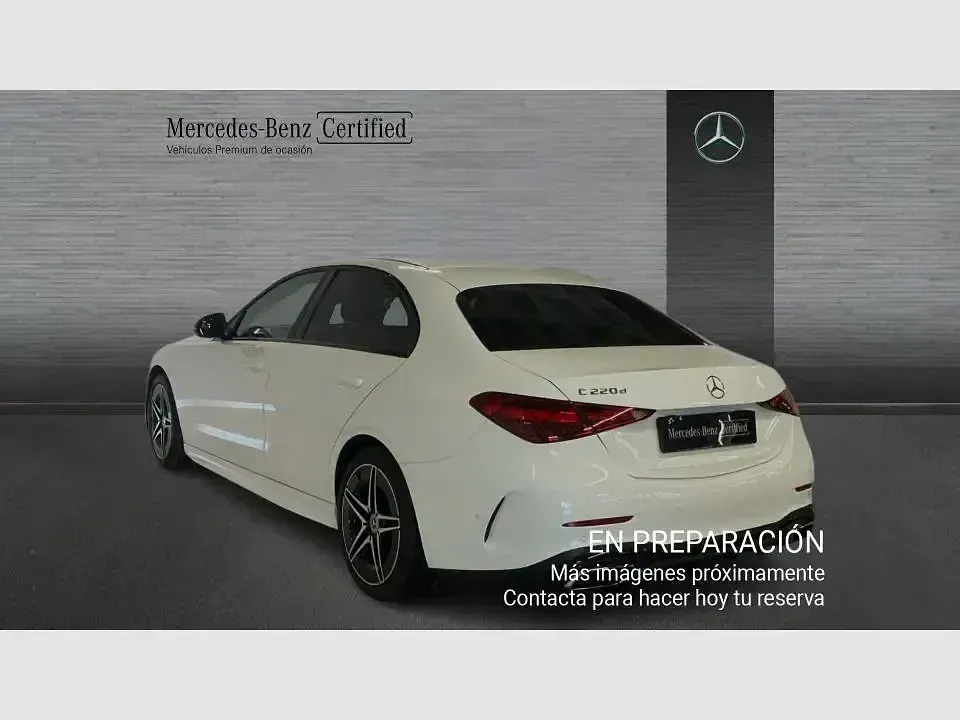 Usado Mercedes C220 200 CV (147 kW) 2022 Blanco Berlina