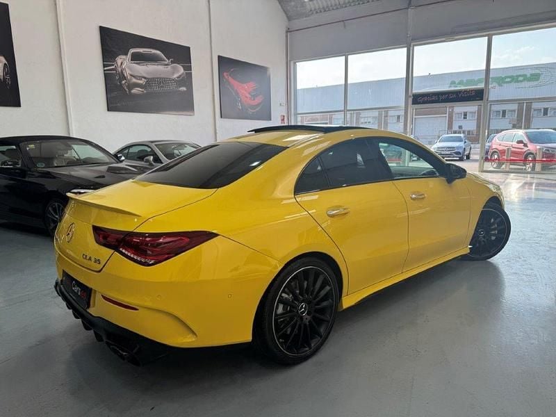 Usado Mercedes CLA35 AMG AMG 306 CV (225 kW) 2020 Amarillo Berlina