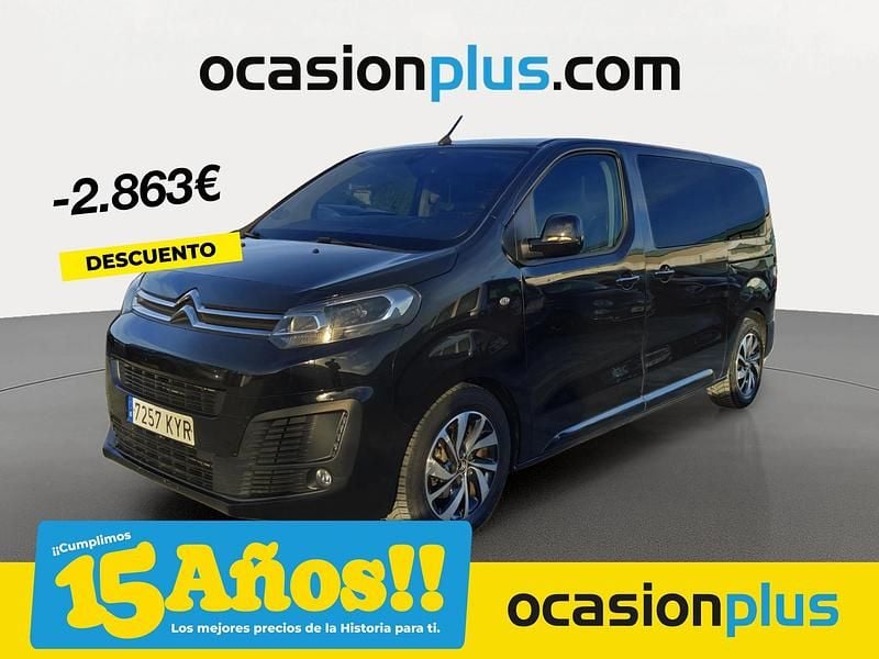 Negro Usado 2019 Citroën Spacetourer Shine Van | 31.500 € (Precio justo) - Imagen 1/4