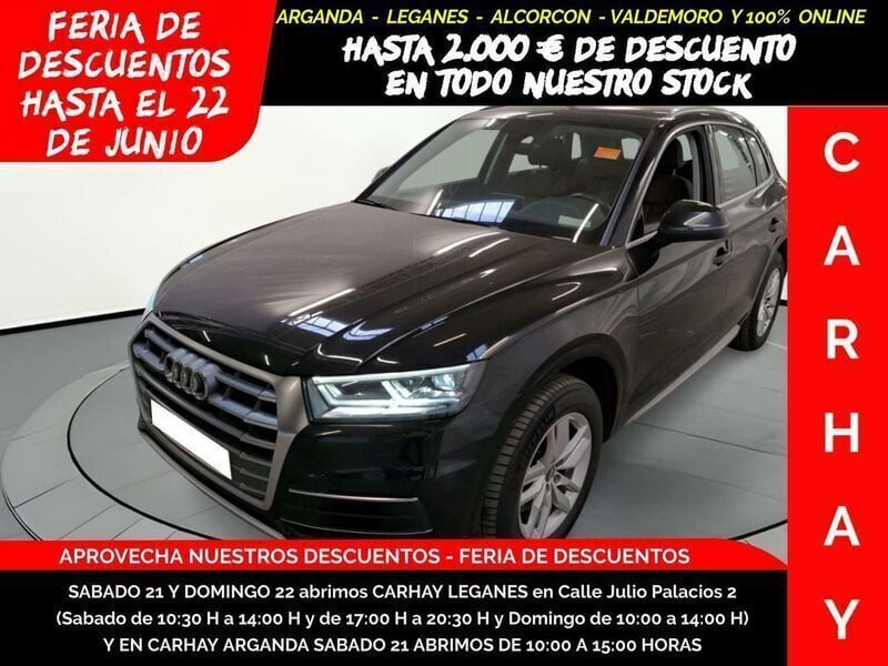Negro Usado 2020 Audi Q5 Sport SUV | 29.490 € (Precio justo) - Imagen 1/4