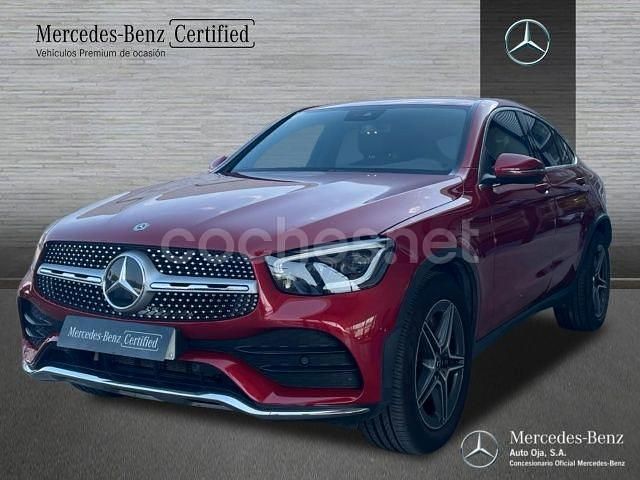 Rojo Usado 2020 Mercedes GLC200 SUV | 42.900 € (Precio justo) - Imagen 1/4