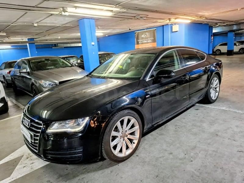 Usado Audi A7 Sportback 204 CV (150 kW) 2013 Negro Utilitario
